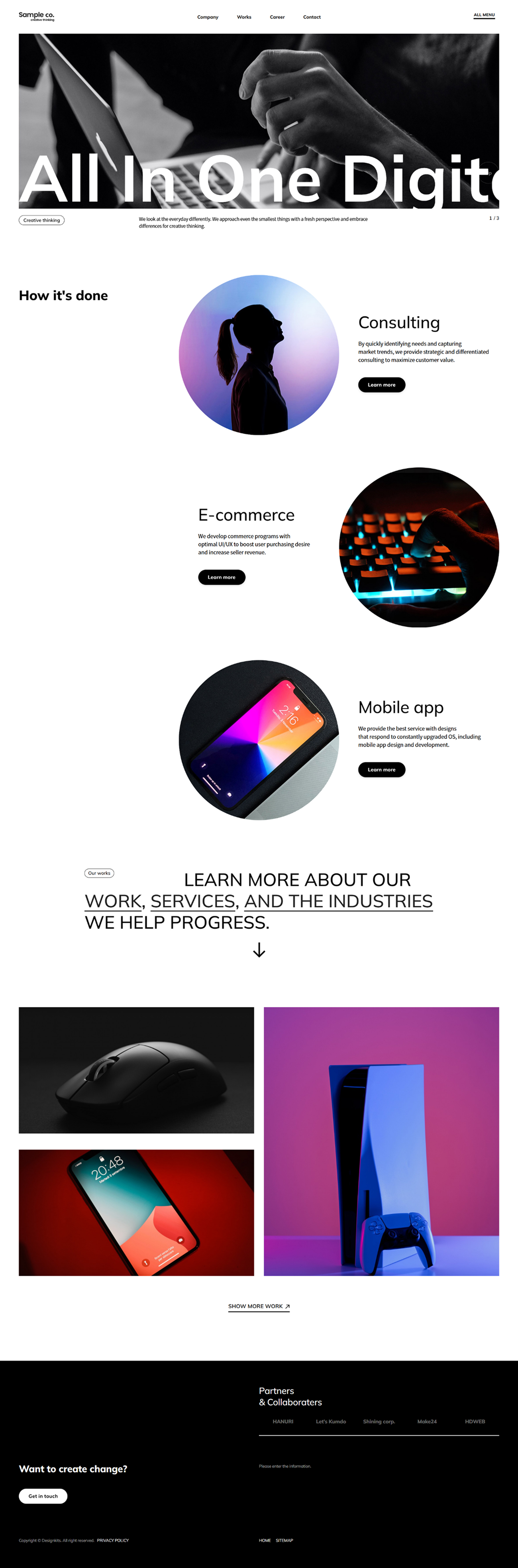 All-in-One Digital Agency HTML Template