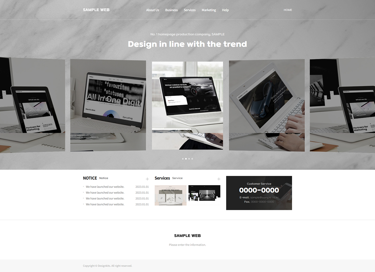 Modern Corporate & Agency Website HTML Template