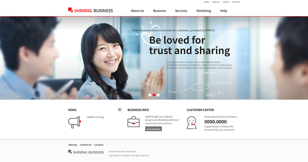 Corporate Business & Consulting Website HTML Template
